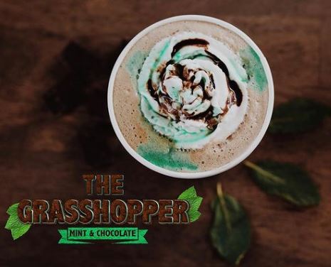 Dutch Bros The Grasshopper Mocha