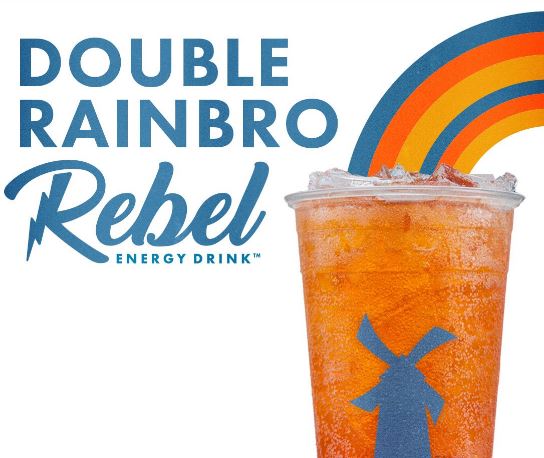 Dutch Bros. Double Rainbow Tea